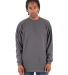 Shaka Wear SHMHLS Adult Max Heavyweight Long-Sleev in Dark grey