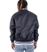 Shaka Wear SHVBJ Men's Varsity Bomber Jacket in Navy