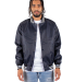 Shaka Wear SHVBJ Men's Varsity Bomber Jacket in Navy
