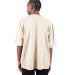 Shaka Wear SHGDD Adult Garment-Dyed Drop-Shoulder  in Cream