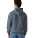 Gildan SF600 Unisex Softstyle Fleece Hooded Sweats in Dark heather