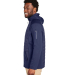 Core 365 CE808 Unisex Techno Lite Hybrid Hooded Ja in Classic navy
