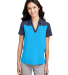 Core 365 CE112CW Ladies' Fusion ChromaSoft Colorbl in Electric blue/ classic navy heather