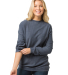 Boxercraft D02 LadiesRally Corduroy Knit Pullover  in Navy