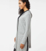 Boxercraft L08 Ladies' Cuddle Cardigan in Oxford heather