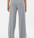 Boxercraft BW6615 Ladies' Evelyn Stripe Wide Leg P in Oxford/ white