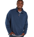 Boxercraft BM5201 Men's Sullivan Sweater Fleece Qu in Indigo