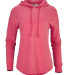 Boxercraft BW5301 Ladies' Dream Fleece Pullover Ho in Red heather