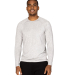 Threadfast Apparel 382LS Unisex Impact Long-Sleeve in Heather grey