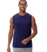 Threadfast Apparel 382T Unisex Impact Tank in Navy