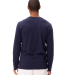 Threadfast Apparel 180LS Unisex Ultimate Long-Slee in Midnight navy