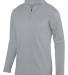 Augusta Sportswear 5508 Youth Wicking Fleece Quart in Athletic grey