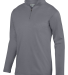 Augusta Sportswear 5508 Youth Wicking Fleece Quart in Graphite