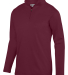 Augusta Sportswear 5508 Youth Wicking Fleece Quart in Maroon