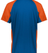 Augusta Sportswear 1518 Youth Cutter Jersey in Royal/ orange
