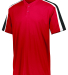 Augusta Sportswear 1557 Adult Power Plus Jersey 2. in Red/ black/ white