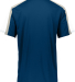 Augusta Sportswear 1558 Youth Power Plus Jersey 2. in Navy/ white/ silver grey
