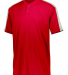 Augusta Sportswear 1558 Youth Power Plus Jersey 2. in Red/ white/ silver grey