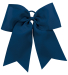Augusta Sportswear 6701 Cheer Solid Grosgrain Hair in Navy