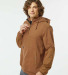 DRI DUCK 7349 Men's Mission Quarter-Zip in Saddle