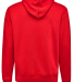 J America 8720 Unisex BTB Fleece Hooded Sweatshirt in Red