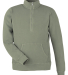 J America 8732 Unisex Pigment Dyed Fleece Quarter- in Spruce