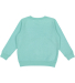 LA T 2225 Youth Elevated Fleece Crew in Saltwater
