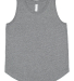 LA T 2692 Youth Relaxed Tank in Granite heather