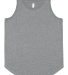 LA T 3592 Ladies' Relaxed Tank in Granite heather