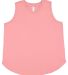 LA T 3892 Ladies' Curvy Relaxed Tank in Mauvelous