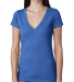 Next Level 6740 Tri-Blend V in Vintage royal