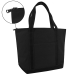 Liberty Bags 8873 Zippered XL Cotton Canvas Resort in Black/ black