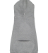 Doggie Skins 3926 Three-End Fleece Pet Hoodie in Granite heather