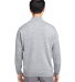 Harriton M421 Unisex Pilbloc™ Quarter-Zip Sweate in Grey heather