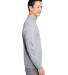 Harriton M421 Unisex Pilbloc™ Quarter-Zip Sweate in Grey heather