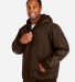 Harriton M722 Unisex ClimaBloc® Heavyweight Hoode in Dark mocha