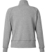 J America 8743 Ladies' Electric Fleece Quarter-Zip in Electric slate