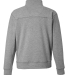 J America 8741 Unisex Electric Fleece Quarter-Zip in Electric slate