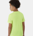Hanes 484Y Youth Cool-Dri Cotton Touch T-Shirt in Safety green