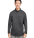 Harriton M585L Men's Advantage IL Long-Sleeve Work in Dark charcoal