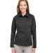 Harriton M585LW Ladies' Advantage IL Long-Sleeve W in Dark charcoal