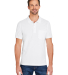 Harriton M205P Men's Valiant Cotton Snag Protect P in White