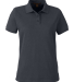 Harriton M205W Ladies' Valiant Cotton Snag Protect in Dark charcoal