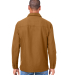 Harriton M72 Unisex Flex Twill Overshirt in Duck brown