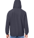 Harriton M73 Unisex Flex Twill Hooded Jacket in Dark charcoal