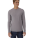 Hanes 484L Unisex Cool-Dri Cotton Touch Long-Sleev in Graphite