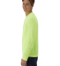 Hanes 484L Unisex Cool-Dri Cotton Touch Long-Sleev in Safety green