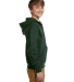 Jerzees 993BR Youth 8 oz. NuBlend® Fleece Full-Zi in Forest green