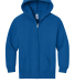 Jerzees 993BR Youth 8 oz. NuBlend® Fleece Full-Zi in Royal