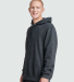 Jerzees 700M Unisex Eco™ Premium Blend Fleece Pu in Black ink heather